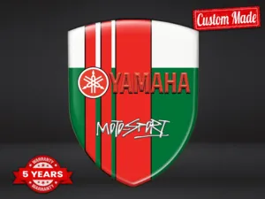 Yamaha Adesivi Epoxy Racing Premium Cupola Veicolo